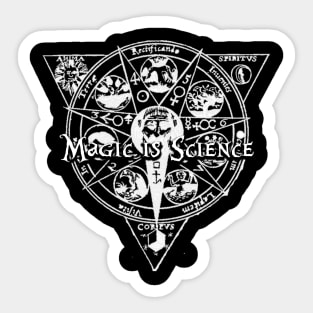 Magic is Science Sticker